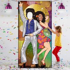 Custom groovy banner, 1970's themed banner, custom banner, hippy banner. Buy 70 S Dance Party Decoration 70 S Photo Door Banner Backdrop Props Large Photo Backdrop For 70 S Theme Party Decor Disco Theme Party Supplies With Ropes Online In Turkey B07wtc4kbv