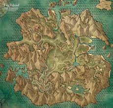 Fog Island - Risen 3 Map | game-maps.com