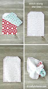 How to make a gift card holder. Easy Fabric Gift Card Holder Tutorial Crafty For Home