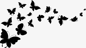 Flutuante Borboleta Preta Borboleta Flutuador Preto Imagem Png E Psd Para Download Gratuito Black Butterfly Fairy Silhouette Butterfly Background