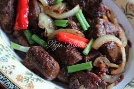 Hati Lembu Goreng Kunyit Pedas Dan Bab Politik Manusia Azie Kitchen