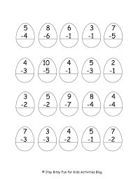 The development of mathematical knowledge is a gradual process. Free Printable Easter Addition Subtraction Multiplication Division Math Worksheets
