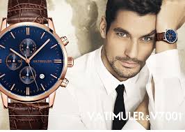 Vatimuler Watch men really belt waterproof quartz watch business fashion  leisure men's watch luminous calendar