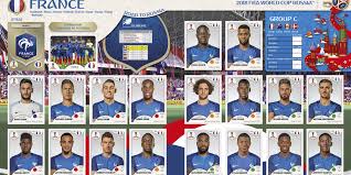 Boyuan li, cyan touzot, benoît robichon, antoine blondeau, lubin wilhelm, gaultier bernard. Coupe Du Monde Les Bleus De L Album Panini Seront Ils Les Memes Que Ceux De Didier Deschamps