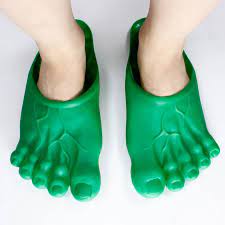 Hulk Chinelos Nova Base Macia Dos Homens Grandes Pés Chinelos Sapatos De  Festa Engraçado Dia Das Bruxas Sapato Capa Mostrar Brinquedos Cosplay -  Piadas E Pegadinhas - AliExpress