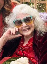 A close-up photo of Connie Francis that was recently taken at her home in  south Florida. She wants people to know that the recent pics posted are  definitely of her. She's 86,