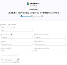 La afp provida es una administradora de fondo de pensión con más 3 millones de afiliados y 80 sucursales en todo el país. Retiro De Fondos Afp Como Llenar El Formulario De Afp Provida En Cancha
