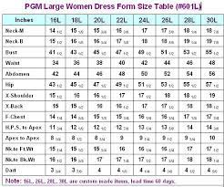 Large Women Dress Forms For Fashion Draping Design Pgm Plus Size Dress Form Nyc Professional Dress Form Girls Dress Sewing Patterns Sewing Measurements
