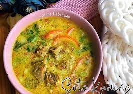 Resep Soto Kuning Khas Bogor Oleh Joanne Sebastian Resep Kota Bogor Resep Makanan Makanan