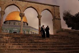 Quite possibly, it sits on the site of the very first mosque built in jerusalem in 638. Israel Palestine Conflict Raids On Al Aqsa Mosque