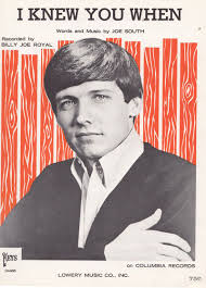 Bart Shore's Time Warp Radio: Billy Joe Royal