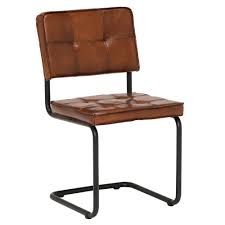 Everyday dining gets an upgrade with leather dining chairs from crate and barrel. Byron Leather Dining Chair Light Brown Dining Chairs Dining Room