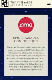 Watch the latest full episodes and video extras for amc shows: It Looks Like The New Amc Opening In Porter Ranch Ca Will Not Have Imax But It Will Have Dolby Cinemas And Prime It Also Looks Like It Might Be A Dine