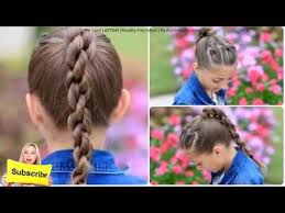 Short and puffed bob hairstyle 8 Year Old Girl Hairstyles Youtube