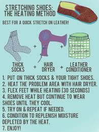 Pin By Cat Chambers On D I Y How To Stretch Shoes Helpful Hints Shoe Care