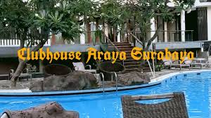 Kolam Renang Club House Araya Galaxy Surabaya Youtube