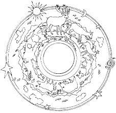 animal coloring pages mandala coloriage de lol spooky club
