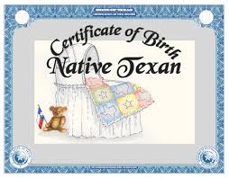 Order your texas birth certificate here. Heirloom Birth Certificates