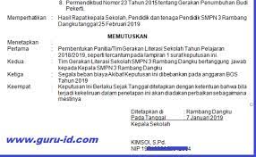 File sk tim literasi format doc atau ms word silahkan download melalui tautan berikut dengan cara : Contoh Program Literasi Sekolah Smp Kami