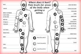 Fatty, fleshy areas are normally the least painful while areas with once again, how bad a tattoo hurts is a very difficult question to answer as there are so many variables that can affect what getting a tattoo feels like. Striking Least Painful Tatoo Nerve Tattoos Tattoo Pain Area Most Painful Areas For Tattoos Body Tattoo Pain How Painful Are Finger Tattoos Most Painful Places To Get Tattoo On Stomach Pain Where