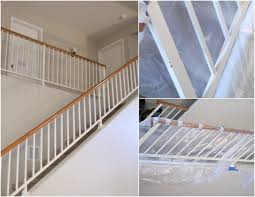 These clever storage and organization and home improvement projects will take your steps to the next level. How To Paint An Oak Banister Black Mom Endeavors