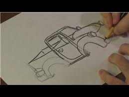 I started drawing from scratch. Drawing Vehicles How To Draw A Chevy Truck Youtube