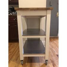 We love the stenstorp's mix of materials. Ikea Stenstorp Kitchen Cart In White Oak Aptdeco