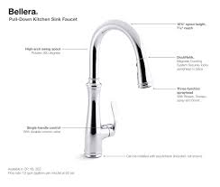 Jul 22, 2021 · 18 in. Kohler K 560 Vs Vibrant Stainless Bellera Pull Down Kitchen Faucet With Docknetik Magnetic Docking System And Pull Down 3 Function Sprayhead Featuring Sweep Spray Technology Faucet Com