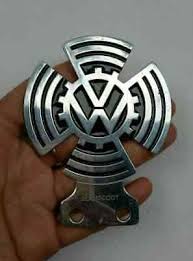 Vintage Auto Plakette Vw Volkswagen Old Logo Badge Emblem High Quality Handmade Old Logo Vintage Cars Vw Volkswagen