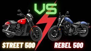 Harley Davidson Street 500 Vs Honda Rebel 500 Which Is The Best Entry Level Cruiser Youtube
