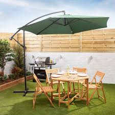 Yet, however much we love the sun here in the uk, there are times when we still crave to be shaded from. Large Cantilever Parasol 3m Banana Parasol