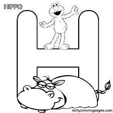 H Elmo Alphabet Letters To Print Png 550 550 Elmo Coloring Pages Sesame Street Coloring Pages Abc Coloring Pages