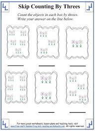 Starting at zero and adding 3 we have: Skip Counting By Threes