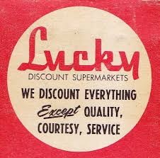 Shoppers may also find them in the aisle where rice and dry beans are s. Lucky Stores Matchcover Supermarket Matchbook Lucky