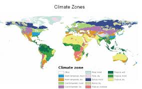 38 Abundant Map Of Different Climate Zones