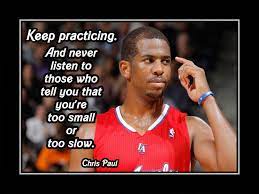 Basketball Motivation Poster Chris Paul Clippers Wall Art 5x7 Quot 11x14 Quot Never Listen If They Basketball Motivation Basketball Quotes Basketball Videos