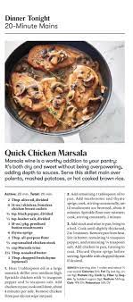 1 how to make chicken marsala. Quick Chicken Marsala Cooking Light Recipes Cooking Light Magazine Marsala Chicken Recipes