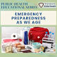Public Health Series: Emergency Preparedness event image