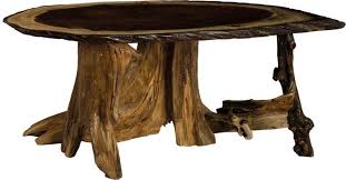 Coffee tables, living room, tables tags: Amish Rustic Living Oval Coffee Table With Stump Base Amish Coffee Tables Amish Accent Tables 47352 Gentlemint