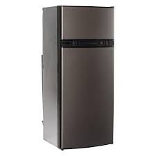 Absorption refrigerator, 6 cu ft, right hinged, premium controls, 3 way power. Norcold N3150agr 5 3 Cu Ft Black Trim Dual Compartment Rv Refrigerator With Freezer Camperid Com