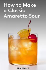 Amaretto Sour Recipe Recipe Cocktail Drinks Recipes Sour Foods Amaretto Sour