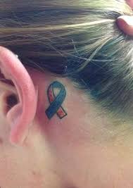 Pink cancer ribbon tattoos can be personalized or plain, stand on their own or blend into a design or larger piece of ink. Cancer Ribbon Tattoos Tattoo Designs Ideas For Man And Woman