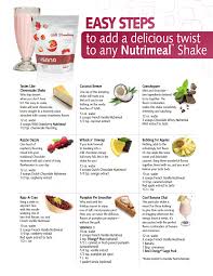 Enjoy Some Specialty Flavors To Compliment Your Usana Nutrimeal Shake Recipes Usana Usana Nutrimeal