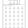 Here is an overview of the sheets available 1