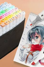 24 80 Colors Paint Alcohol Painting Markers Set Brush Paint Pens Set Art Student Ebay In 2020 Paint Pen Sets Drawings Character Design