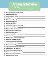 Interview Questions To Ask Your Kids Every Year Free Printable Kids Questions Fun Questions To Ask Interview Questions To Ask