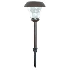 Sogrand solar lights outdoor pathway light decorative garden stake decorations waterproof path landscape lighting set bright white led l. Patriot Lighting Nestor 4 Pack Solar Path Light At Menards Patriot Lighting Path Lights Solar Path Lights Lighting