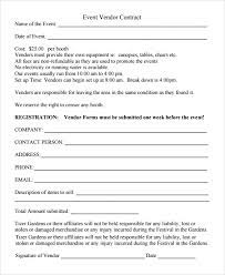 This request for vendor registration shall have the reference rvr no. Free 8 Sample Vendor Registration Forms In Ms Word Pdf