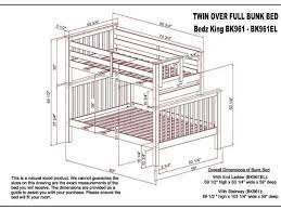 Dimensions For The Bedz King Bk 961 Twin Over Full Bunk Bed Stairway Bunk Beds Bunk Beds Cool Bunk Beds