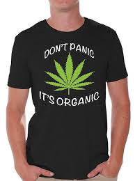 Awkward Styles Dont Panic Its Organic T Shirt Weed Kush Shirt